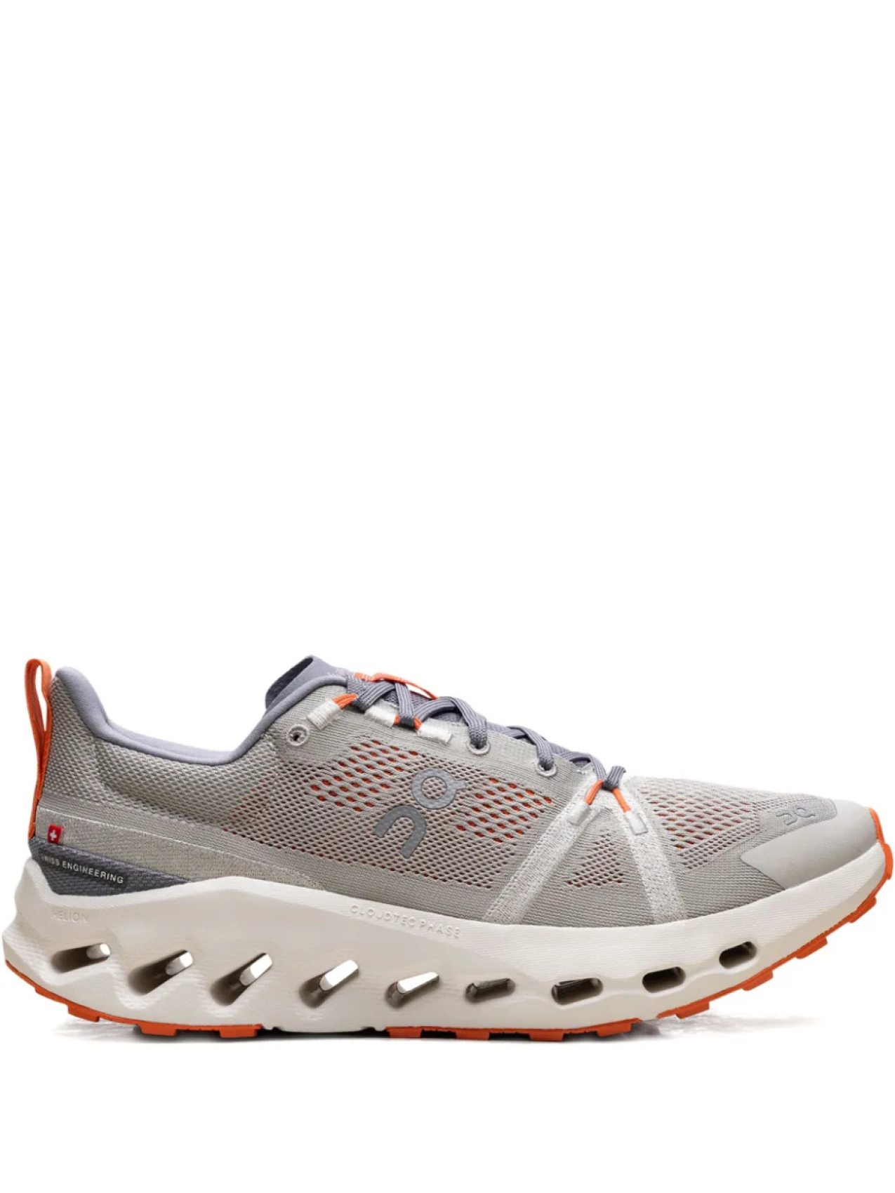 

On Running кроссовки Cloudsurfer Trail Fossil/Ivory, серый
