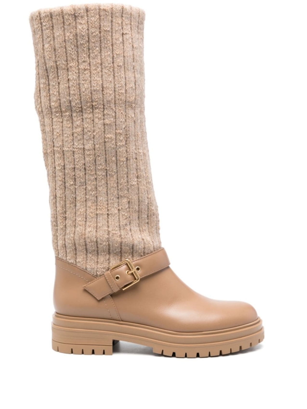 Gianvito Rossi ботинки Thurso, коричневый