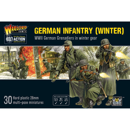 

Миниатюра Warlord Games Bolt Action: German Infantry (Winter)