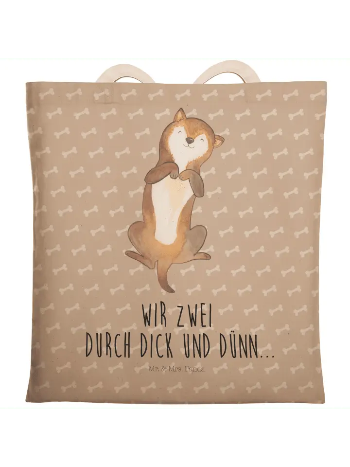 

Шоппер Mr. & Mrs. Panda, цвет hundeglück