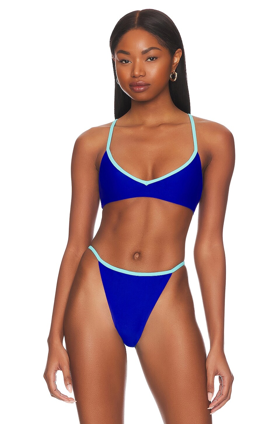 

Топ House of Harlow 1960 x REVOLVE Zyla, цвет Blue & Teal