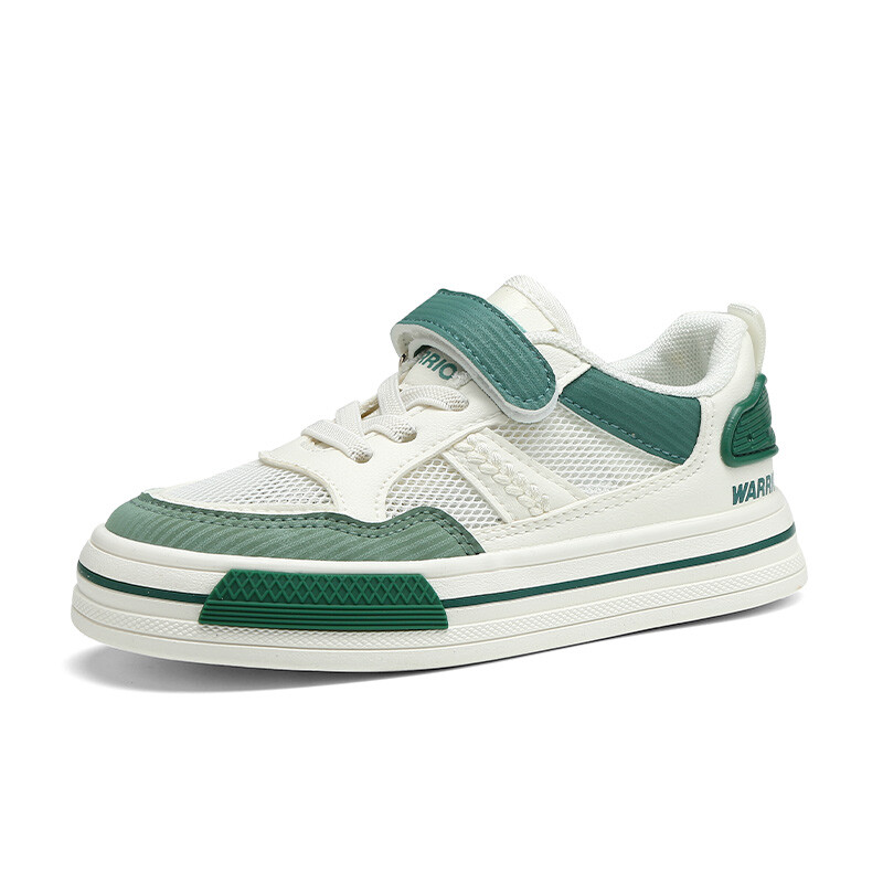 Кроссовки WARRIOR Kids Lifestyle Shoes Kids Low-top White, зеленый — фото 2