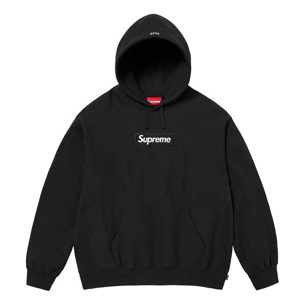 

Толстовка fw23 week16 box logo hoodie 'black' Supreme, черный