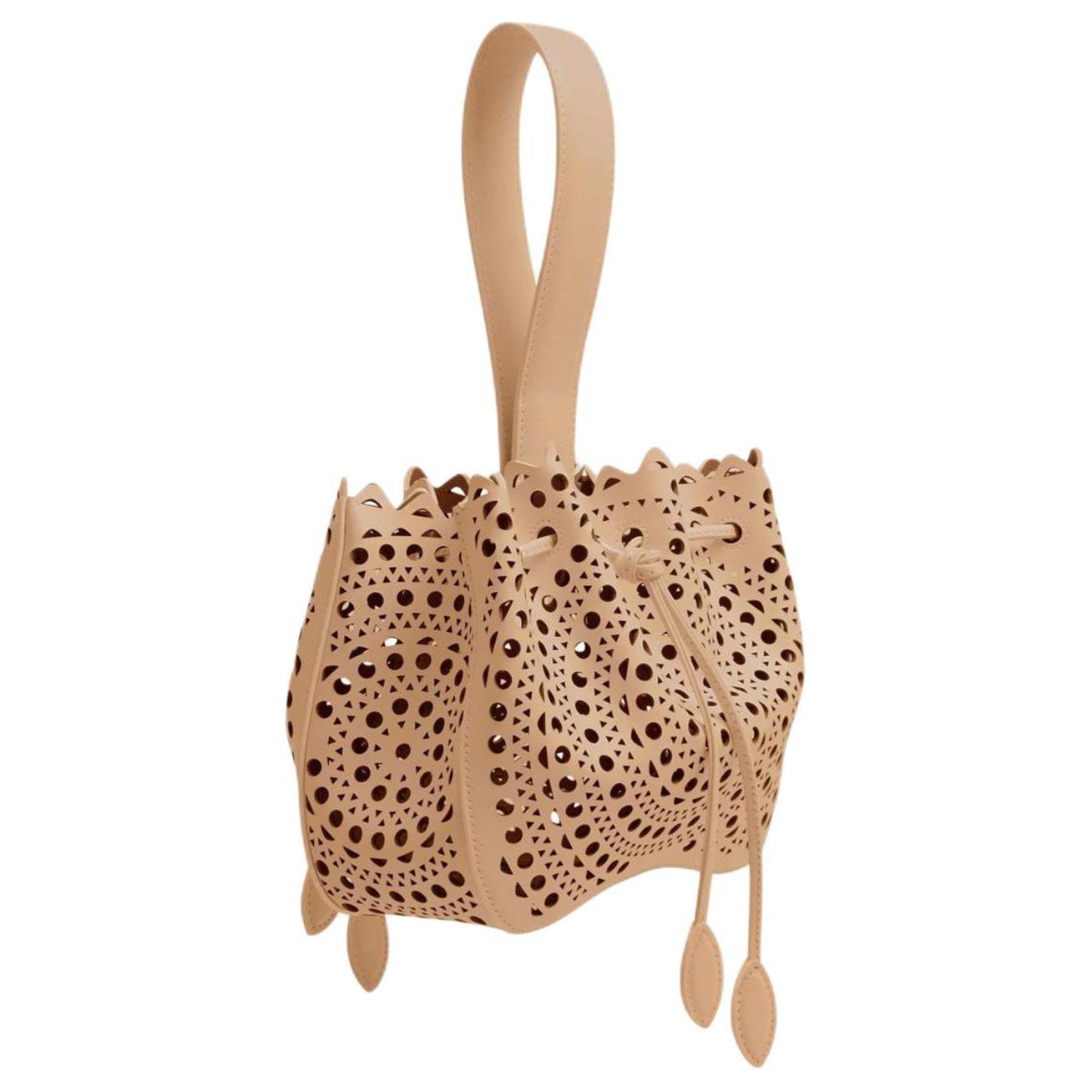 Сумка женская Calfskin Light Umber Alaia, Set (Bag+Dust Bag) — фото 2