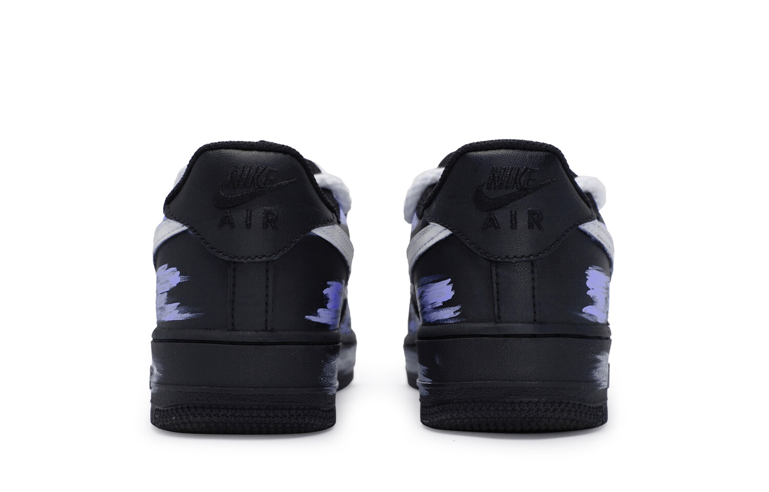 Кроссовки Nike Air Force 1 Skateboarding Shoes Unisex Low-top Purple, фиолетовый — фото 2