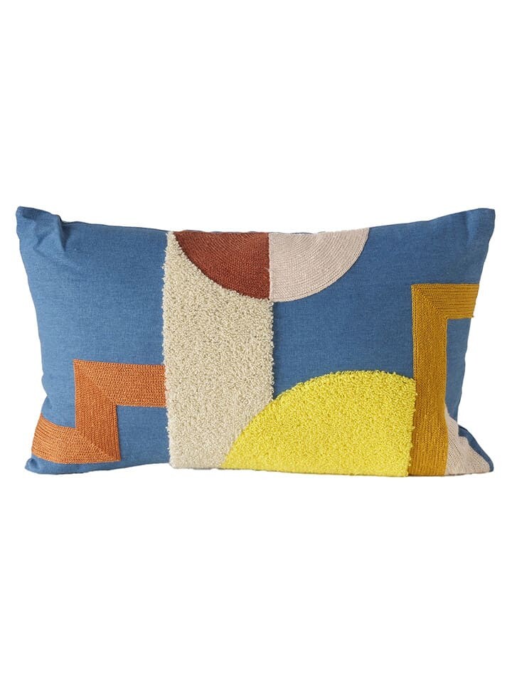 

Подушка Boltze Almedin, цвет blau/gelb