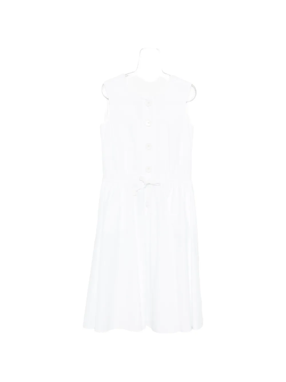 

Миди-платье на пуговицах Patou, белый