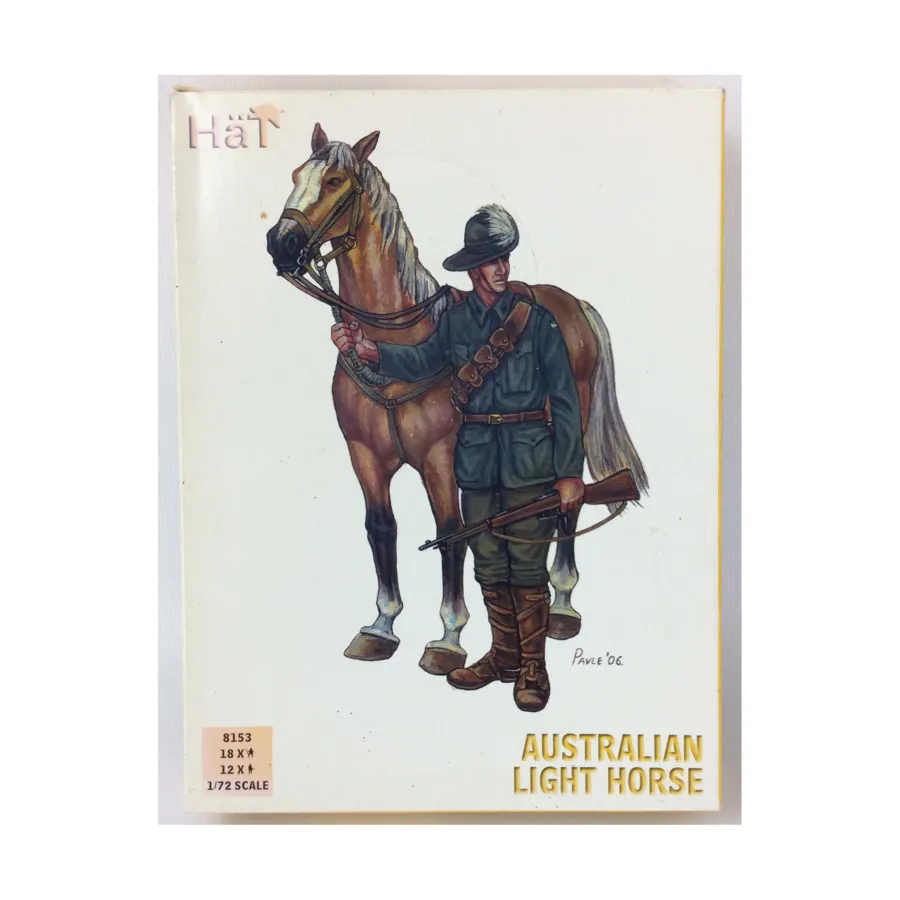 

Австралийская легкая кавалерия, Historical Plastic Military Figures - Napoleonic (1:72) (Hat Industries)