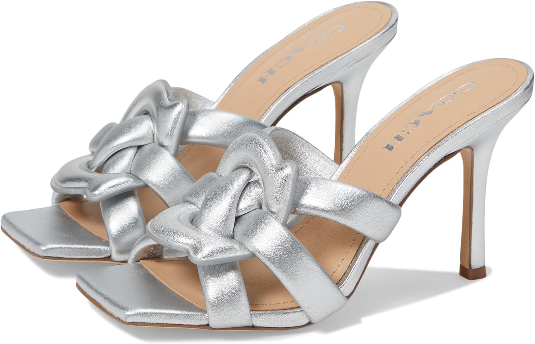 

Босоножки Kellie Sandal COACH, цвет Silver