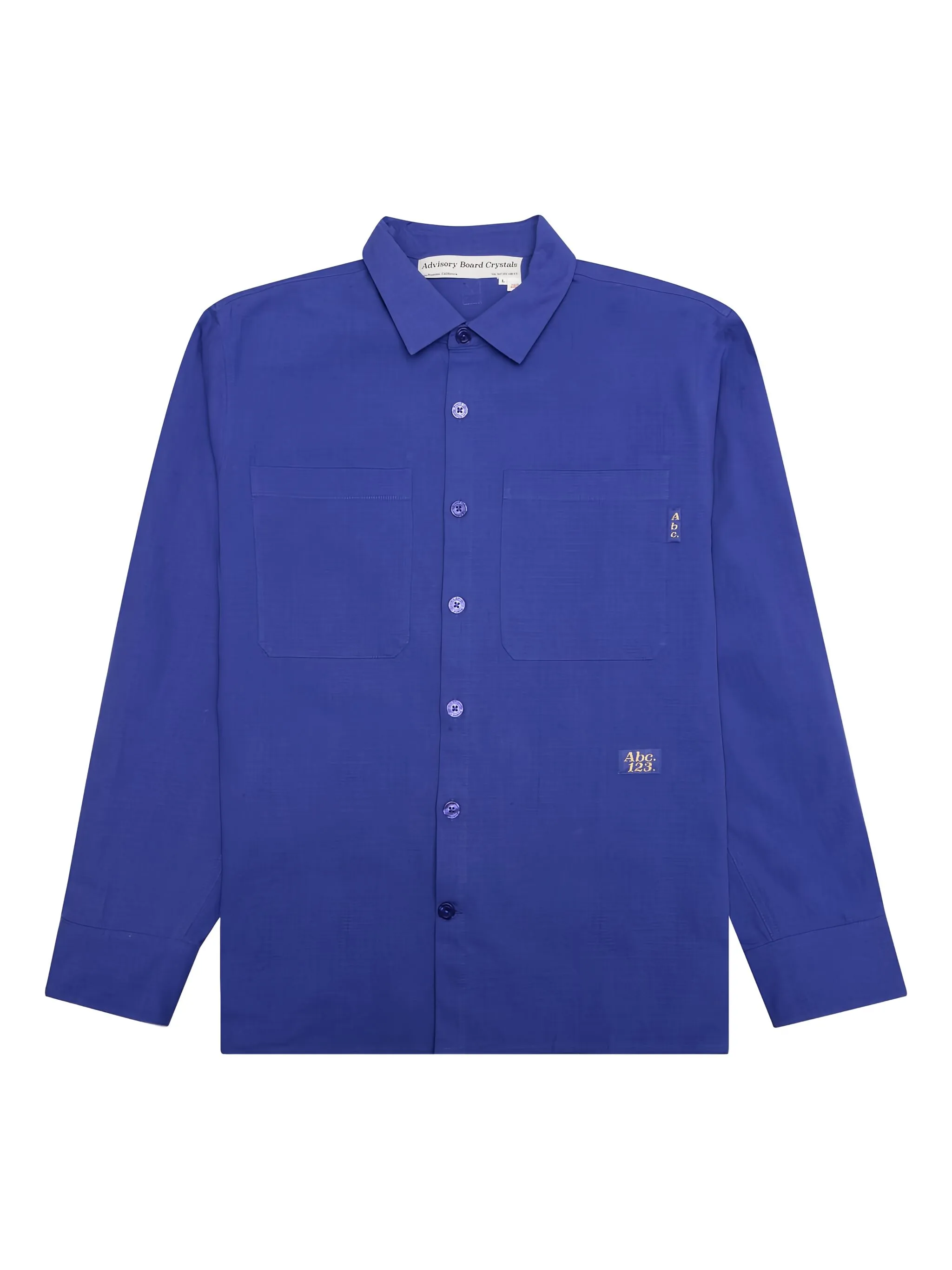 

Рубашка с вышивкой Abc. 123. Advisory Board Crystals, синий