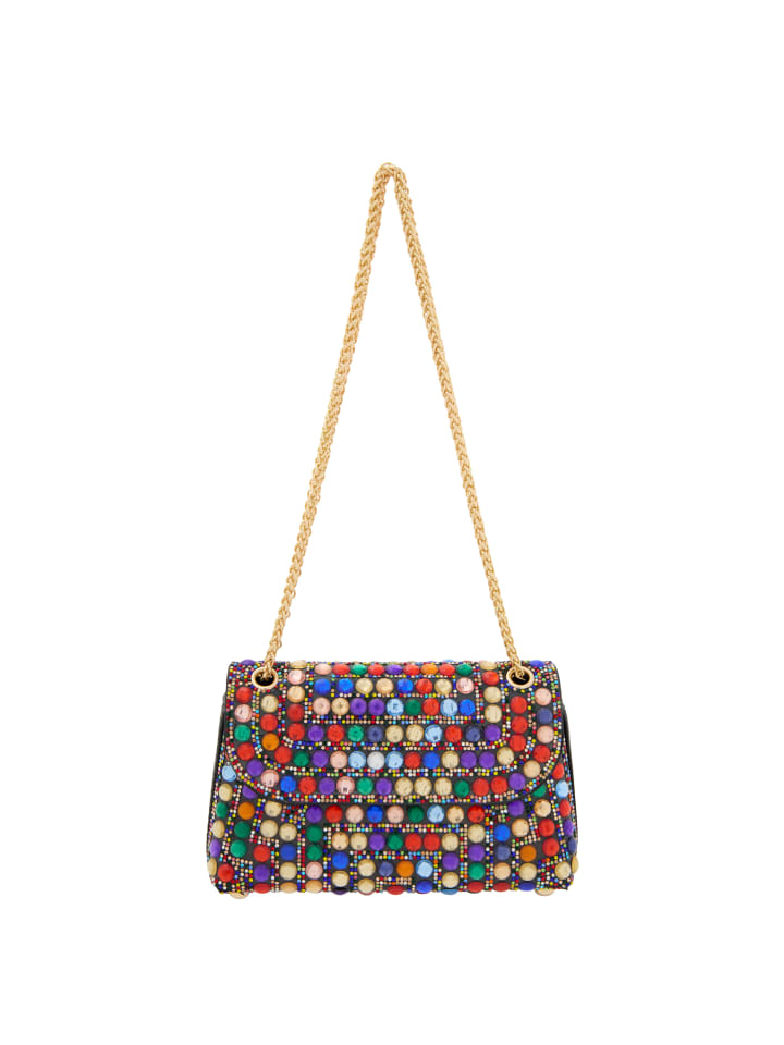 

Наплечная сумка faina, цвет gold multicolor