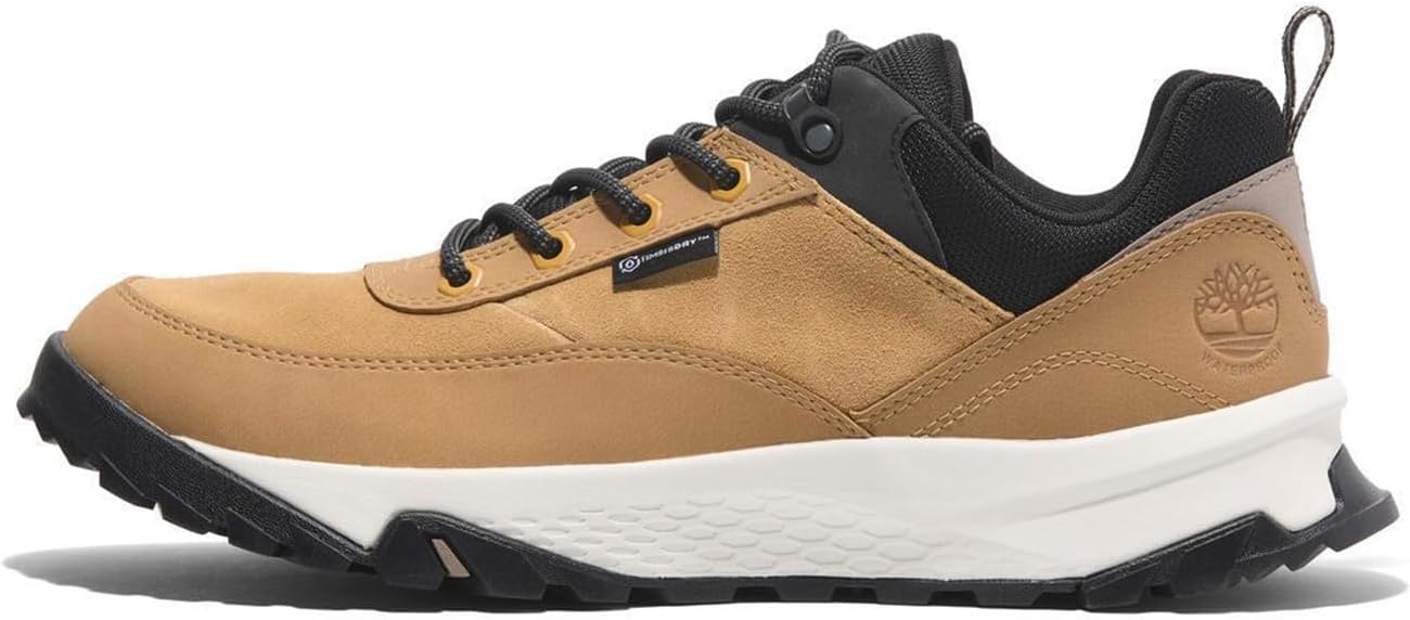 Timberland мужские низкие шнурованные водонепроницаемые походные ботинки Chukka Boat, Wheat Leather — фото 4