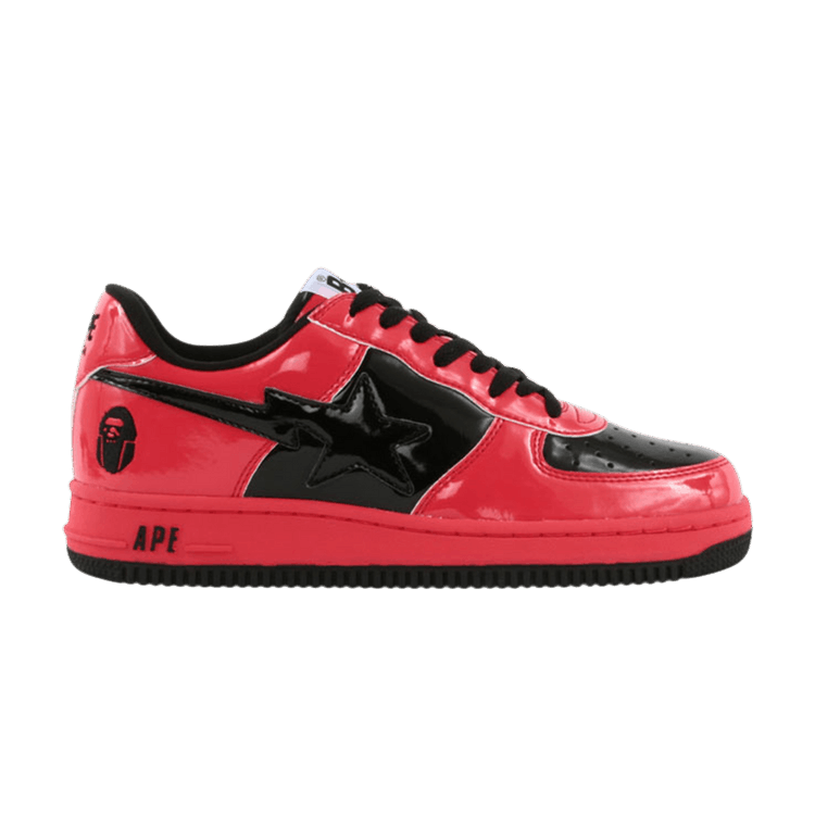 

Кроссовки BAPE Bapesta FS-001 Low 'Halloween - Red Black', красный
