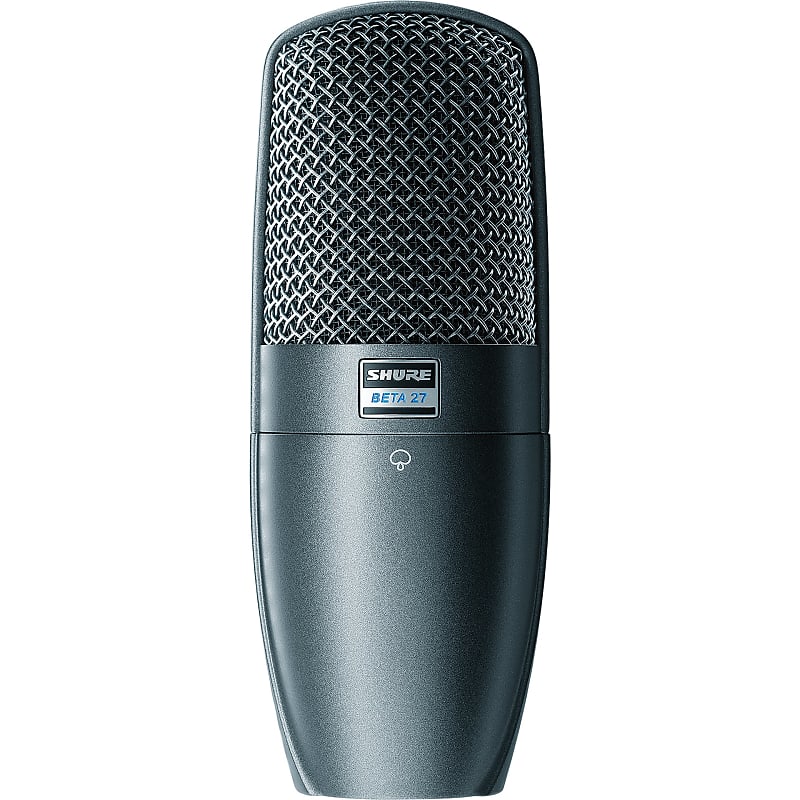 

Конденсаторный микрофон Shure BETA 27 Supercardioid Condenser Microphone