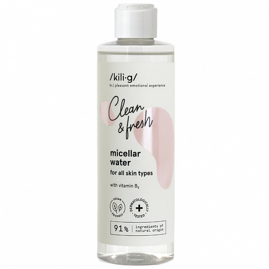 

Мицеллярная вода clean & fresh micellar water Kilig, 250 мл