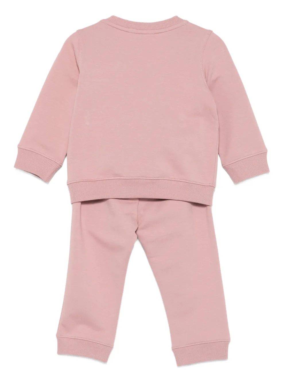 Спортивный костюм с вышитым логотипом K Way Kids, розовый — фото 2