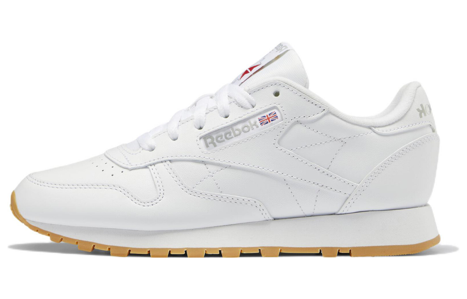

Кроссовки Reebok Classic Leather White Pure Grey Gum Women's