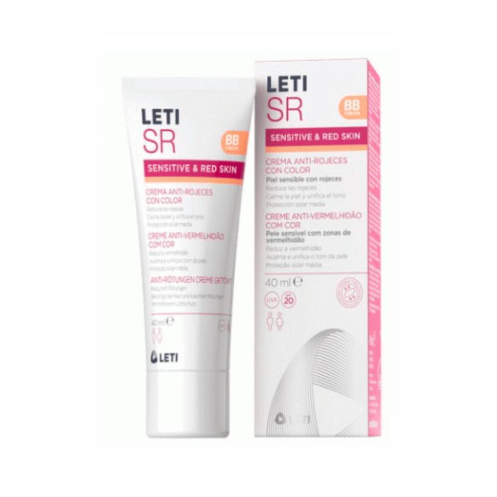 

BB крем Letisr Crema Anti-Rojeces Leti, 40 мл.