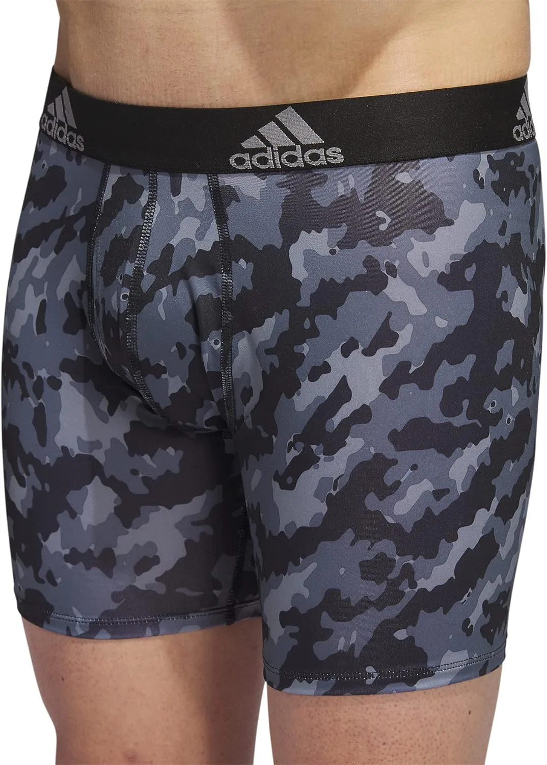 Боксеры Adidas Elements Camo Black-onix/Black/Onix Grey — фото 2