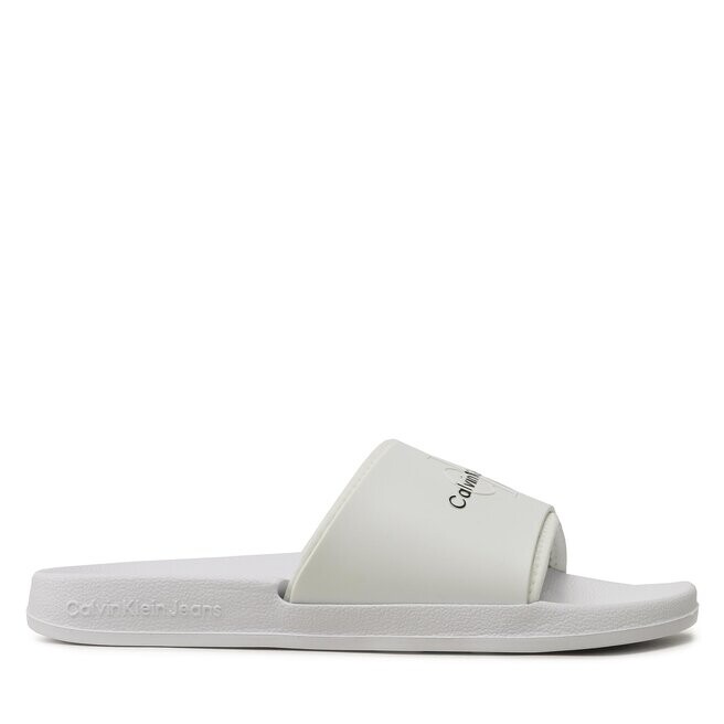 

Шлепанцы Calvin Klein Jeans Slide Monogram Tpu YM0YM00361 White YBR, белый