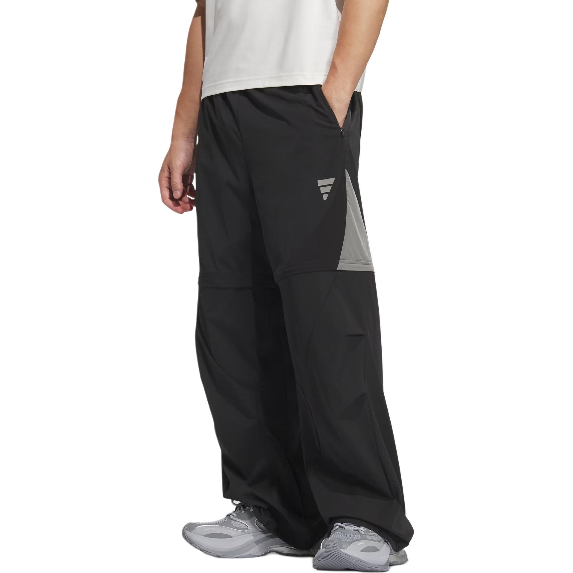 Брюки спортивные FOS SS25 TRACKSUIT BOTTOMS мужские Adidas, черный — фото 2
