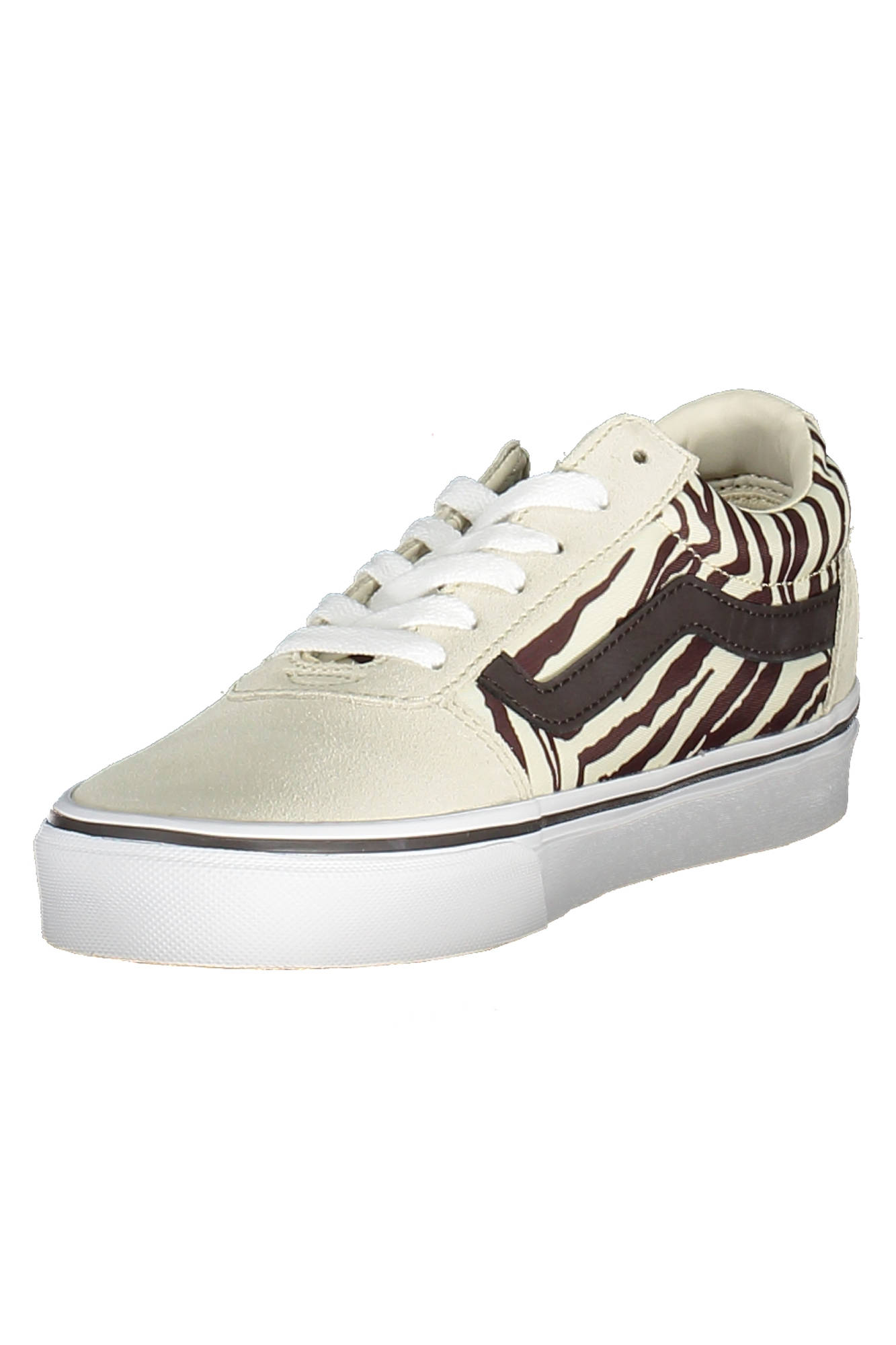Кроссовки спортивные Vans женские, бежевый / коричневый — фото 3