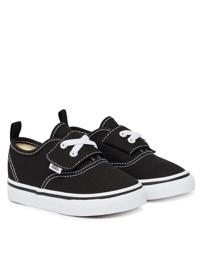 Vans Оригинальные кроссовки Elastic V Fabric VN000EENBLA1, черные — фото 2