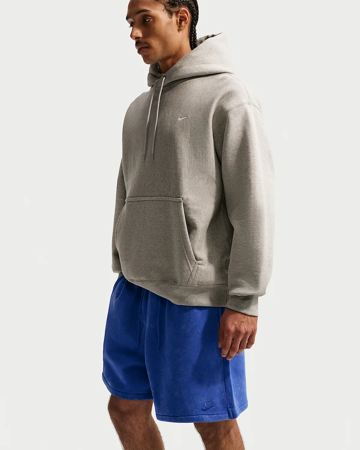 Мужские флисовые шорты Nike Club, Game Royal/Game Royal — фото 4