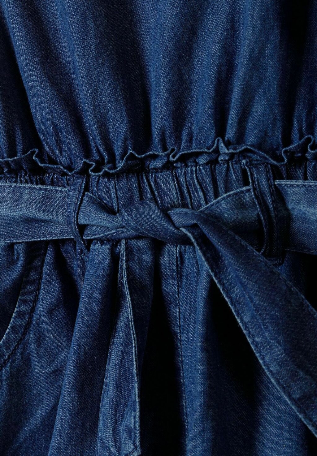 

Комбинезон FRILL PLAYSUIT MINOTI, темно-синий деним