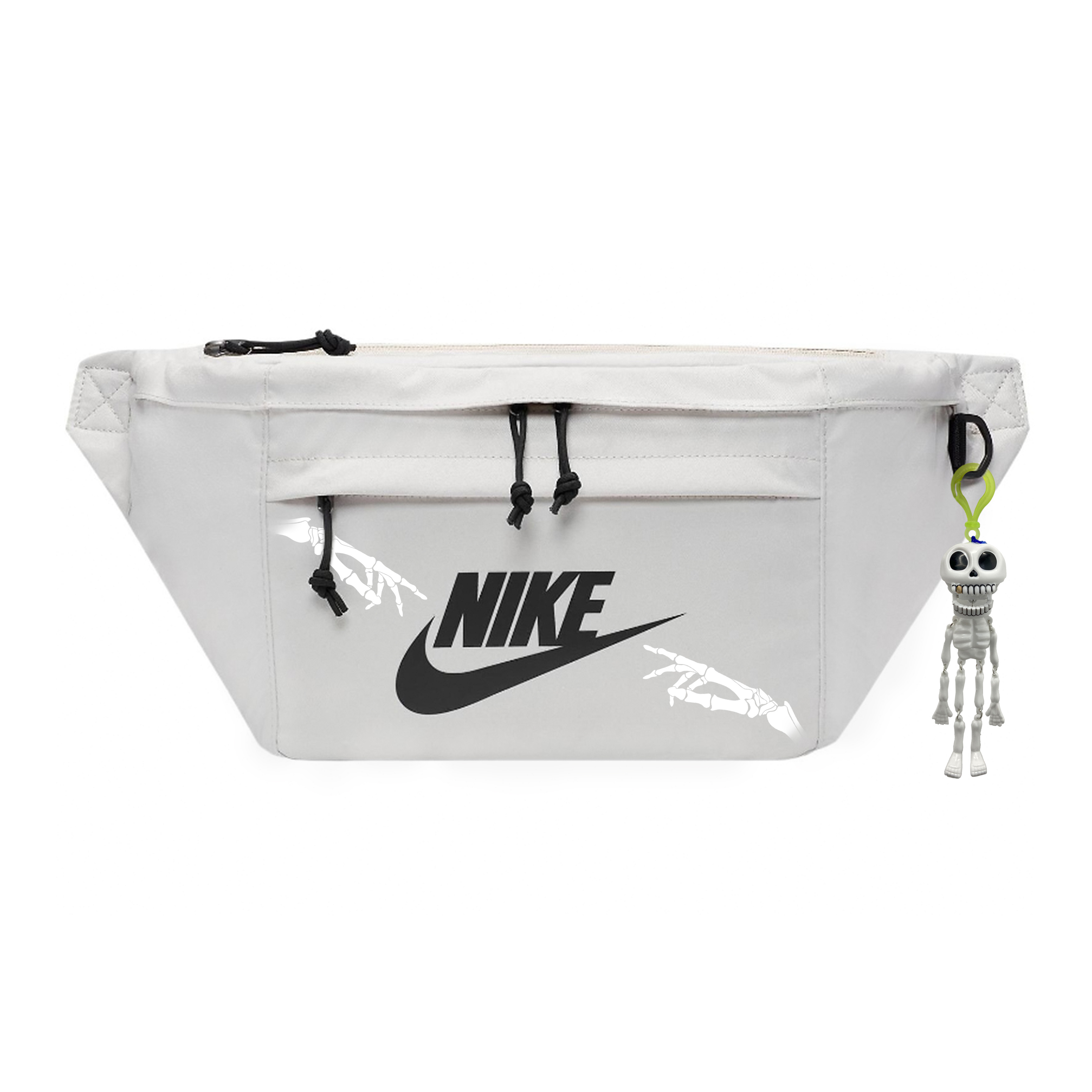 

Nike Фабричный поясной мешок Regular Unisex светло-бежевый, Light Bone