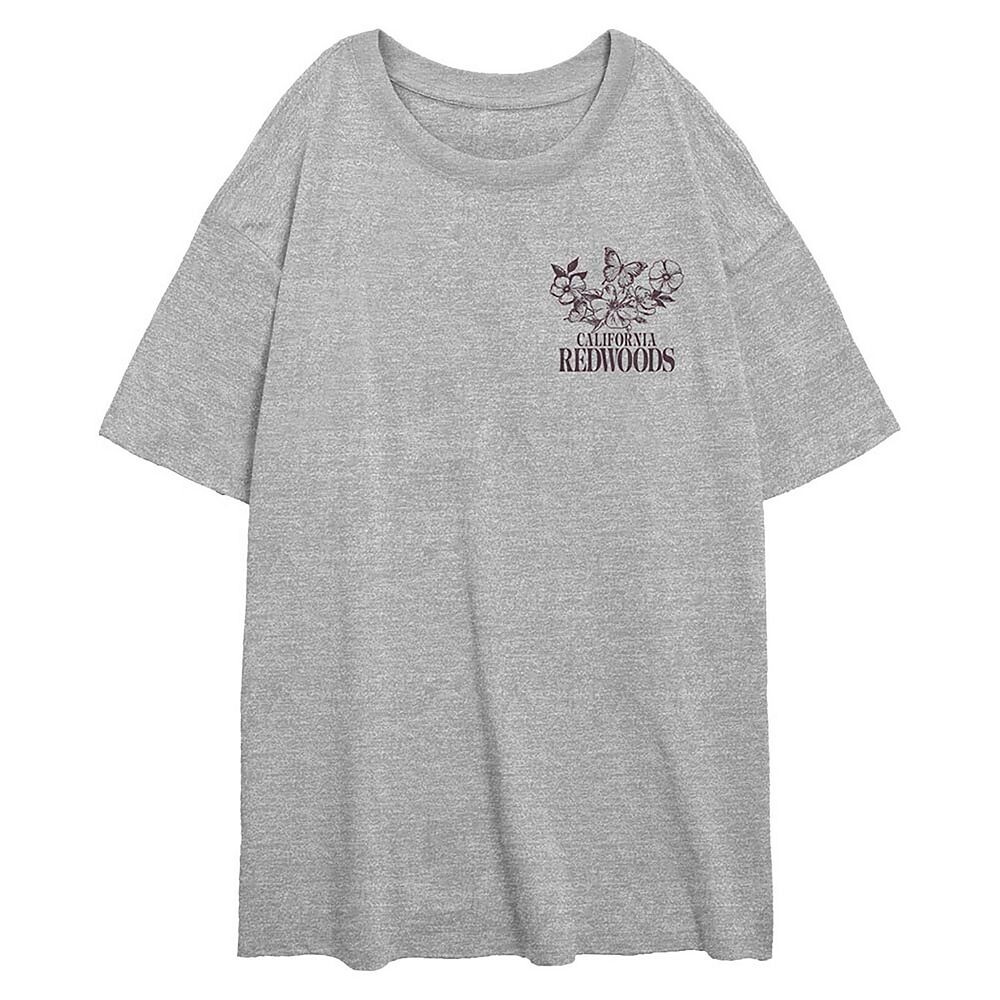 

Размерная футболка с рисунком California Redwoods для юниоров, цвет Athletic Heather