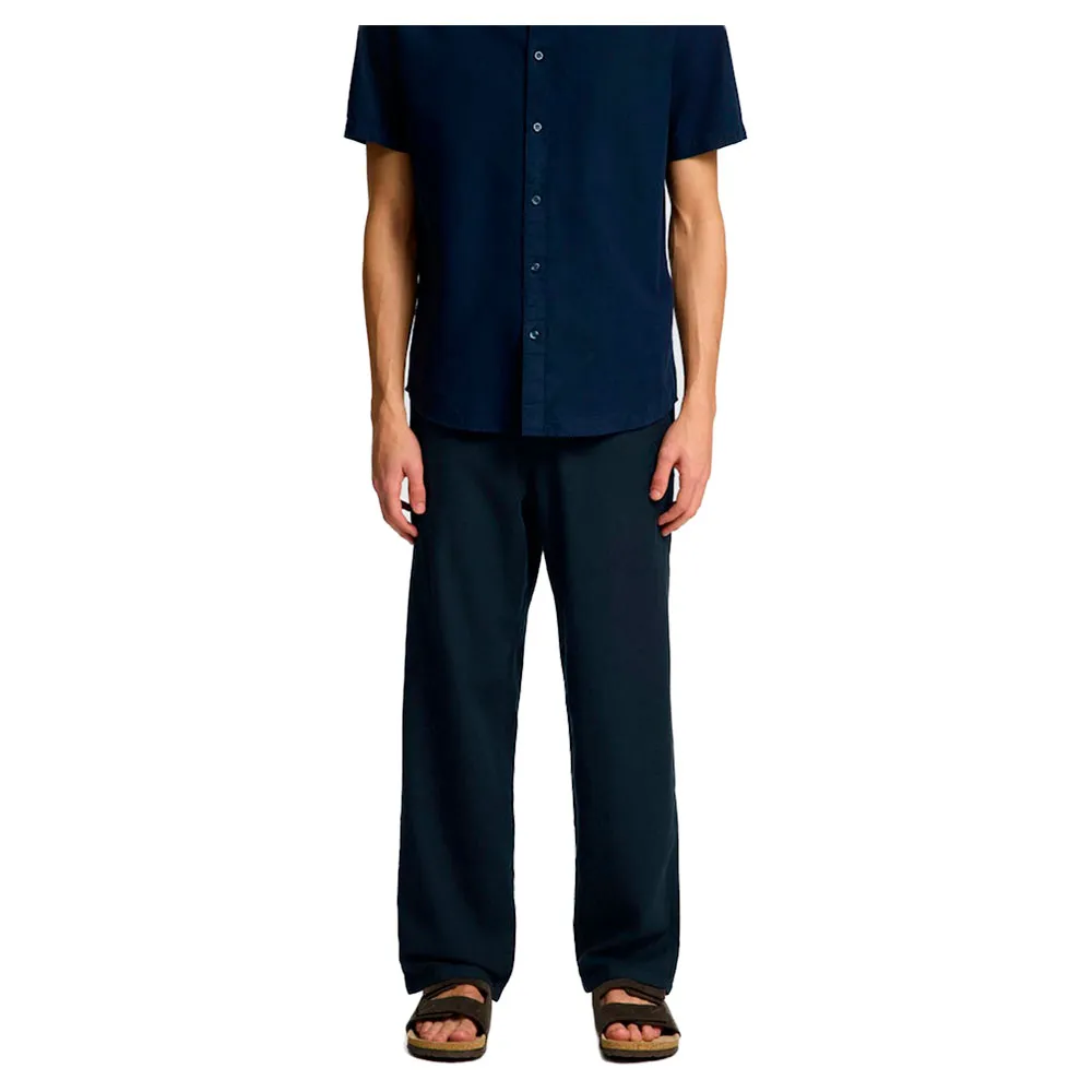 

Брюки Selected 220 Brody Sun Loose Fit, синий