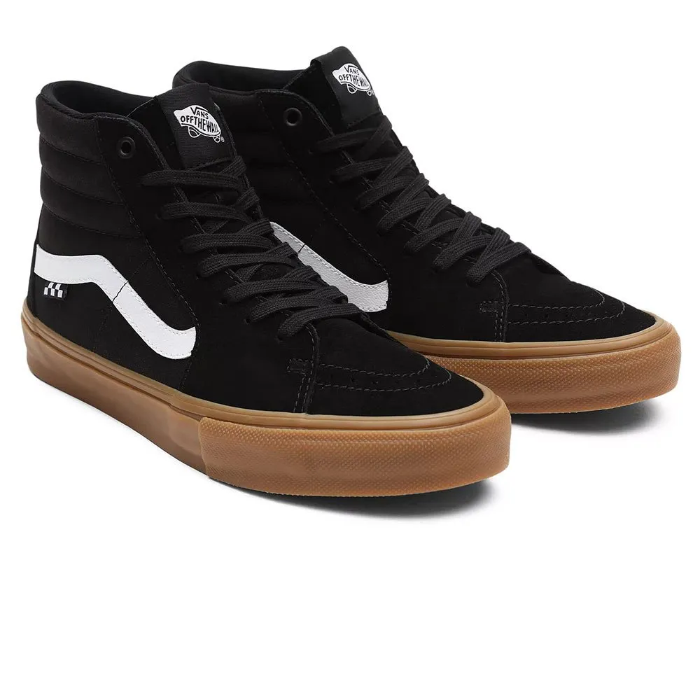 Кроссовки Vans Skate SK8-Hi, черный — фото 4
