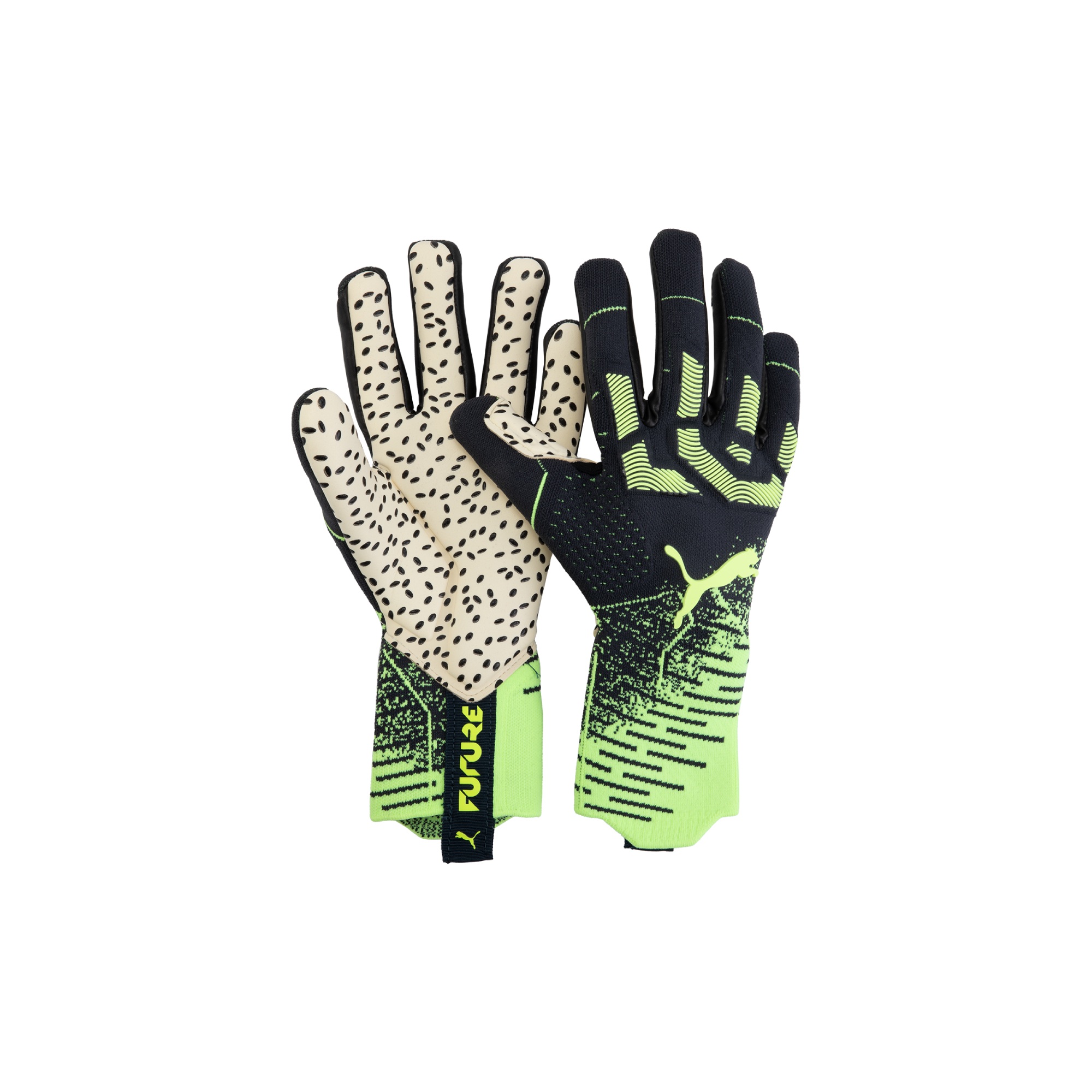 

Вратарские перчатки латекс, ткань унисекс PUMA, неоново-желтый