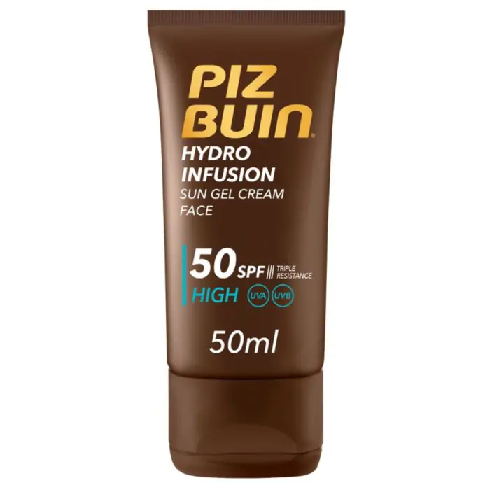 

Солнцезащитный крем hydro infusion crema solar en gel spf 50 Piz Buin, объем 50 мл