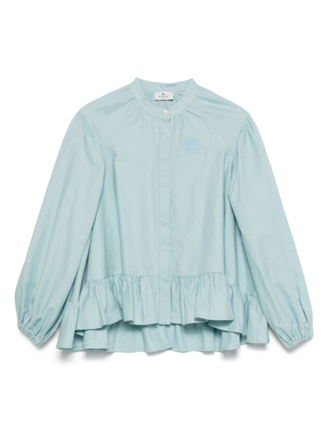 

ETRO KIDS рубашка с вышивкой Pegaso, синий