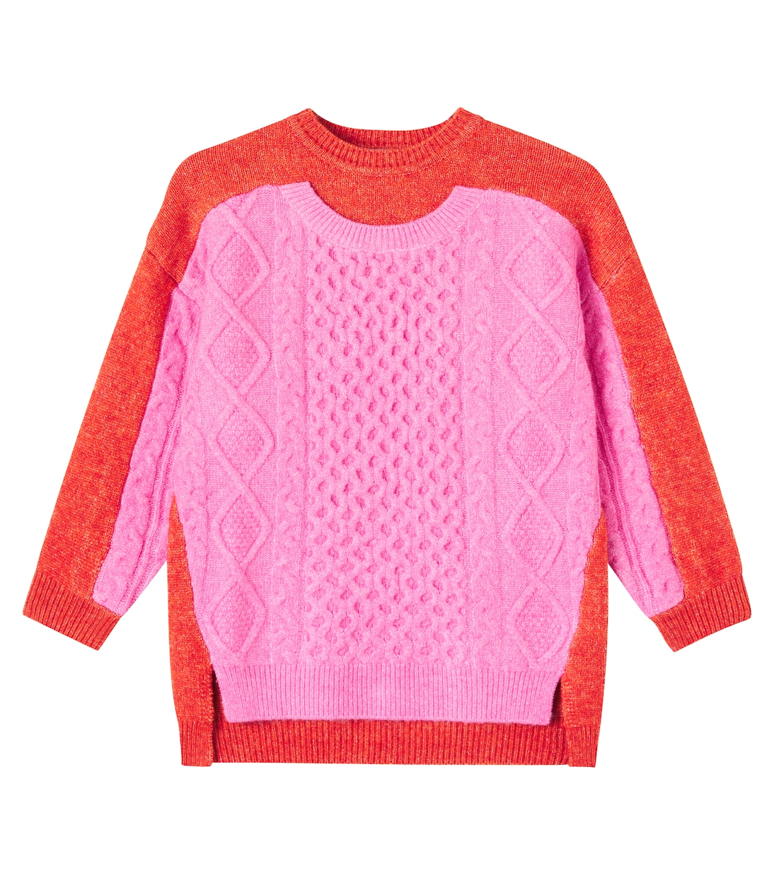 

Свитер со вставками Stella McCartney Kids, Colourful