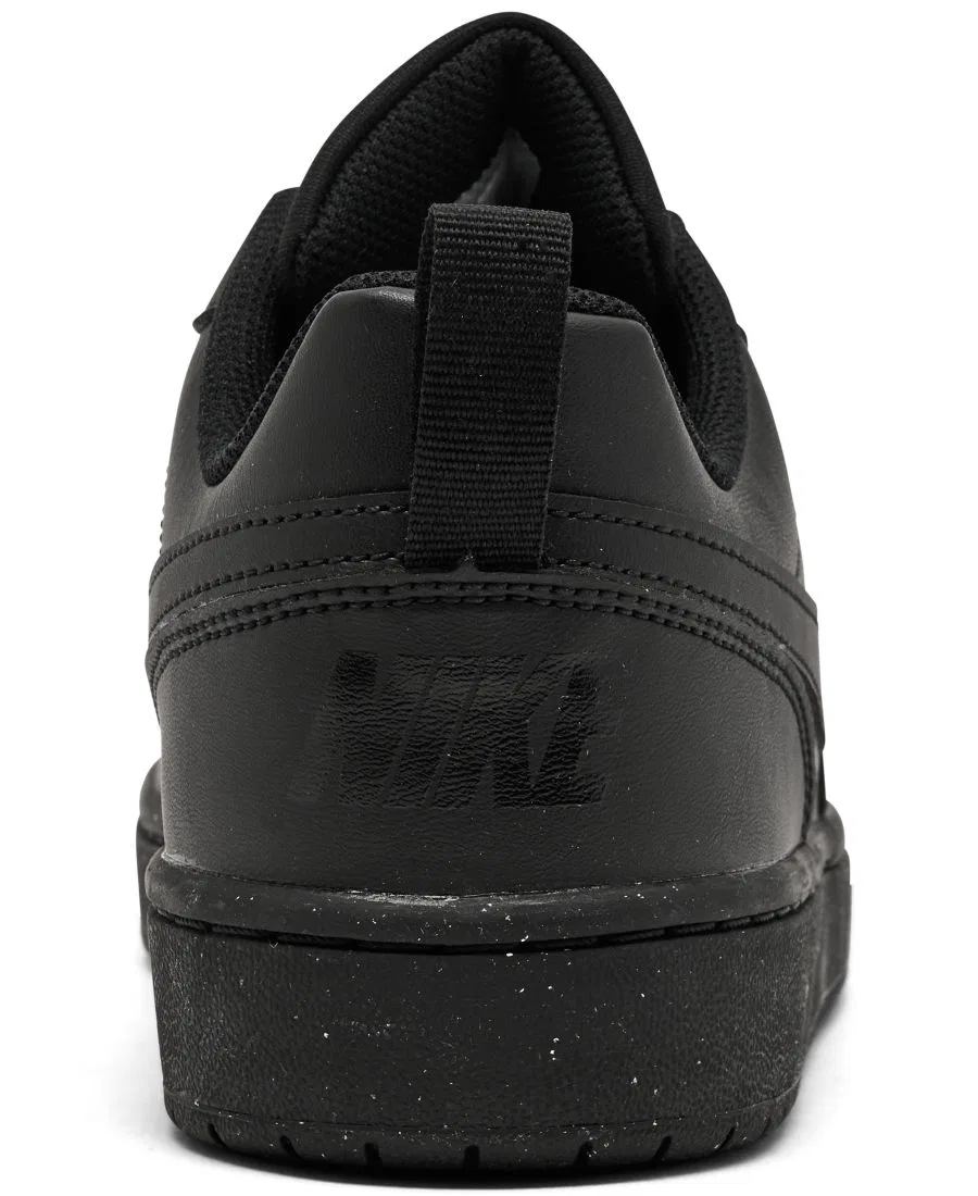 Детские повседневные кроссовки Big Kids Court Borough Low Recraft от Finish Line Nike, черный — фото 4