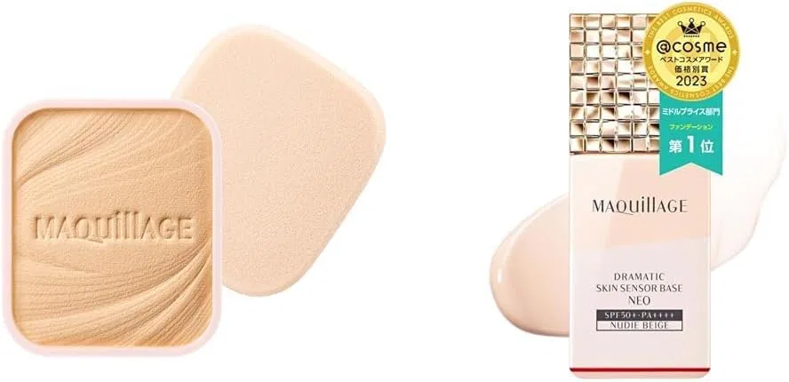 Тональная пудра Maquillage Dramatic Powdery EX SPF 25 PA+++ Оттенок Ochre 00, 9.3 г, Рефил