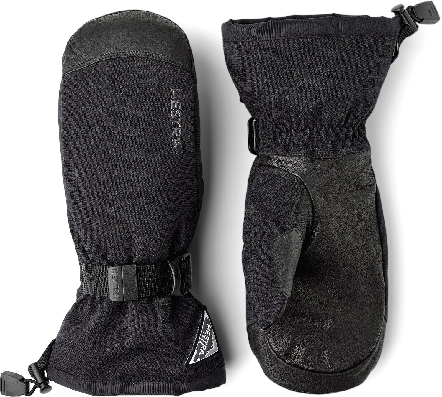 

Рукавицы с порошковыми рукавицами Hestra Gloves, черный
