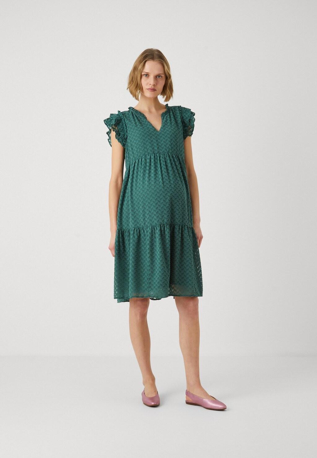 

Летнее платье OLMEMMERY KNEE DRESS ONLY MATERNITY, зеленый
