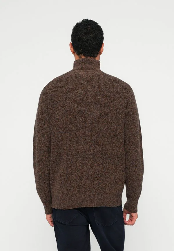 Свободный джемпер рыбацкой вязки из шерсти Tommy Hilfiger, Highland Khaki — фото 3