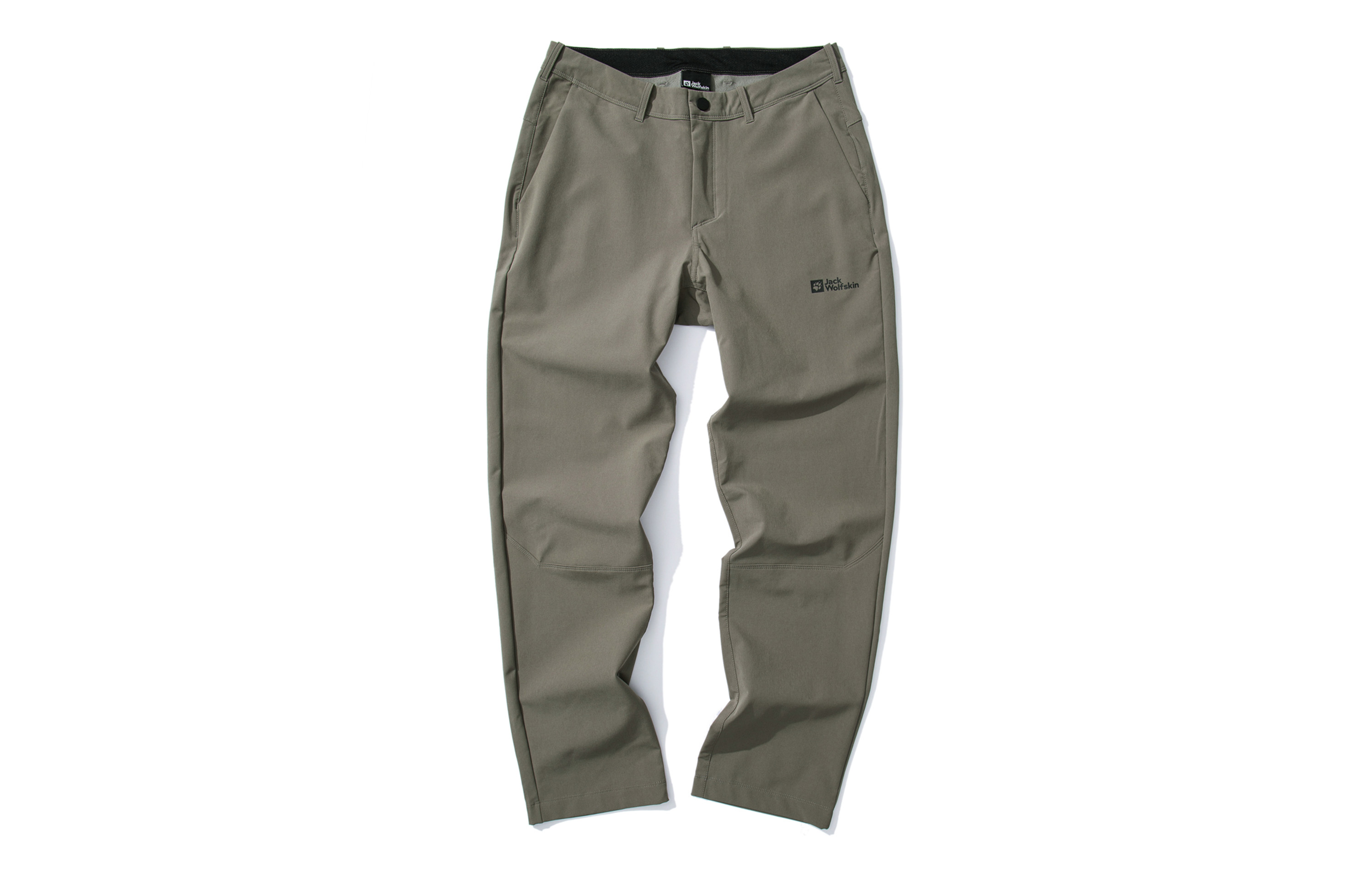 

Трикотажные спортивные брюки мужские, дымчато-серые, 6185 JACK WOLFSKIN, Smoke Gray 6185