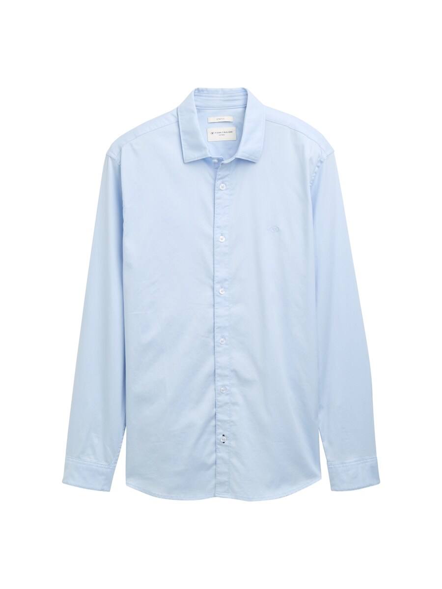 

Рубашка делового кроя Slim Fit TOM TAILOR, светло-голубой