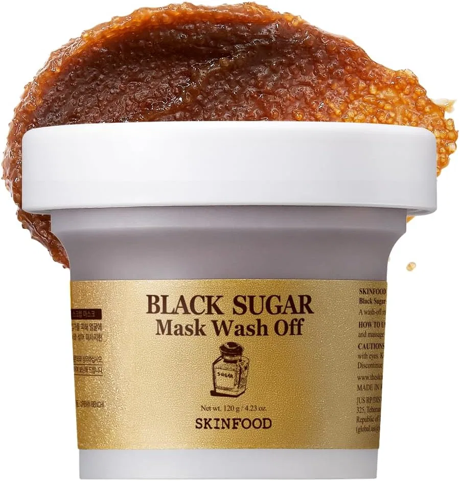 Маска-скраб для лица Skin Food Black Sugar Mask Wash 100 г