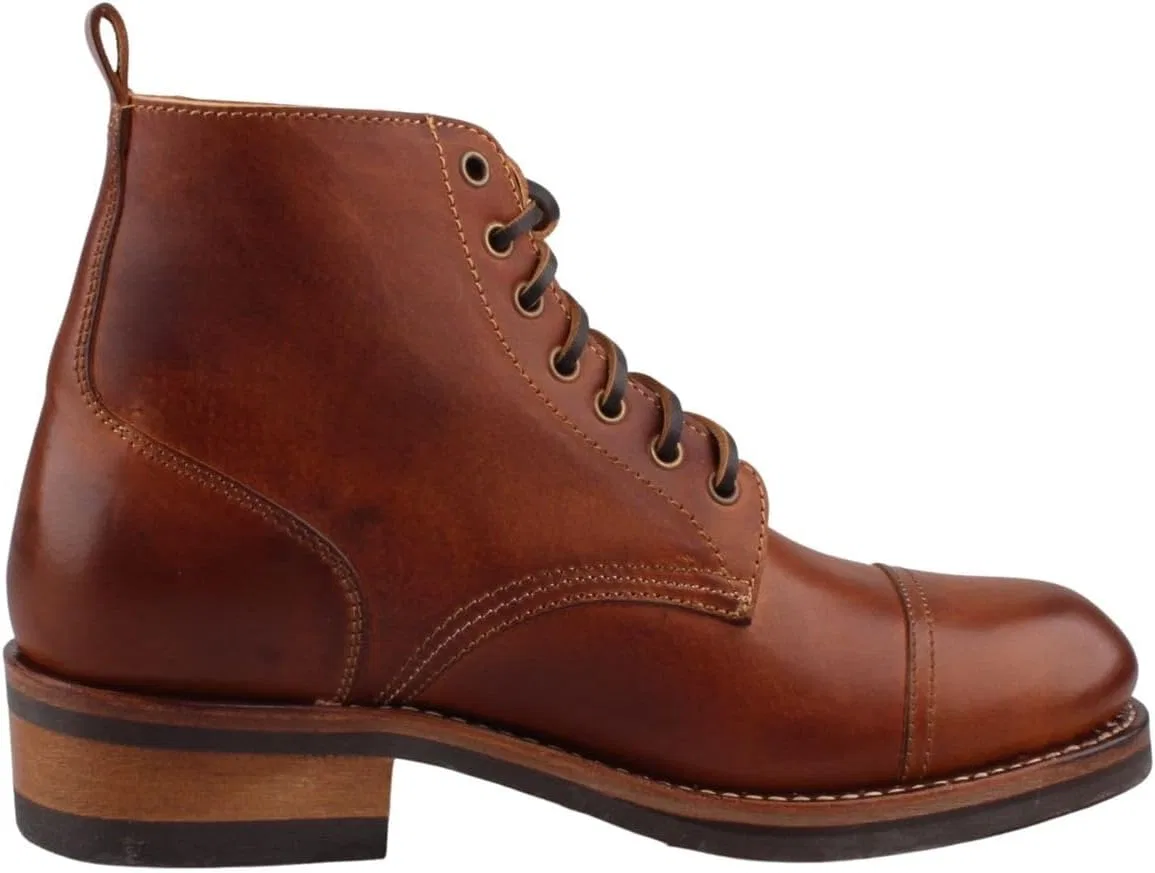 Ботинки Sendra Boots Herren Leder Stiefel, Brown — фото 2