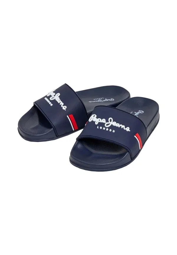 Шлепанцы Zone Pool Slides Pepe Jeans, темно-синий — фото 2