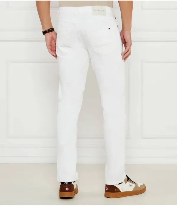 Джинсы Дентон Straight fit Tommy Hilfiger, белый — фото 4