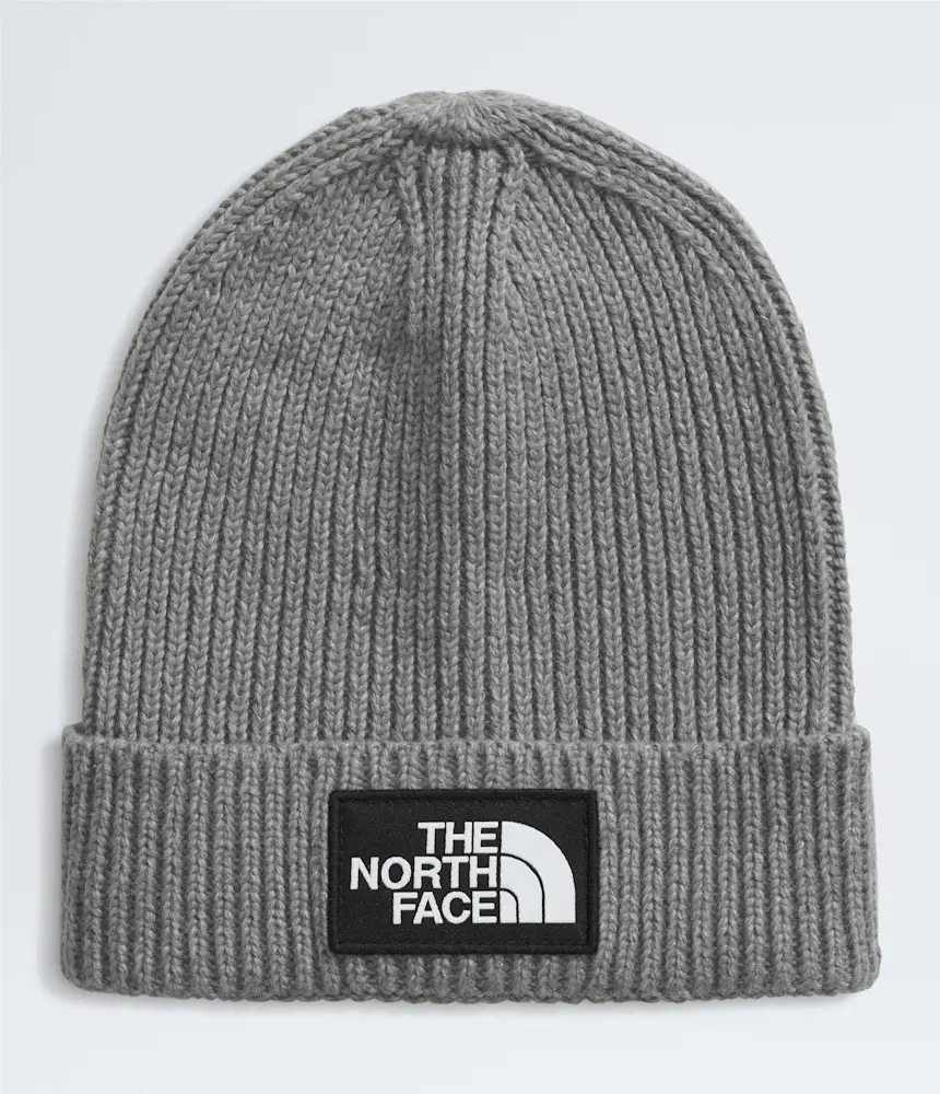 

Детская шапочка-бини с манжетой и логотипом TNF The North Face, TNF Medium Grey Heather