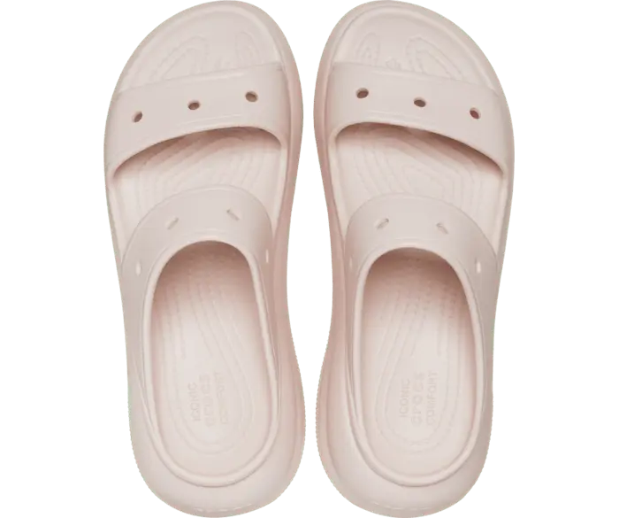 Сандалии Crush Crocs женские, цвет Quartz — фото 3